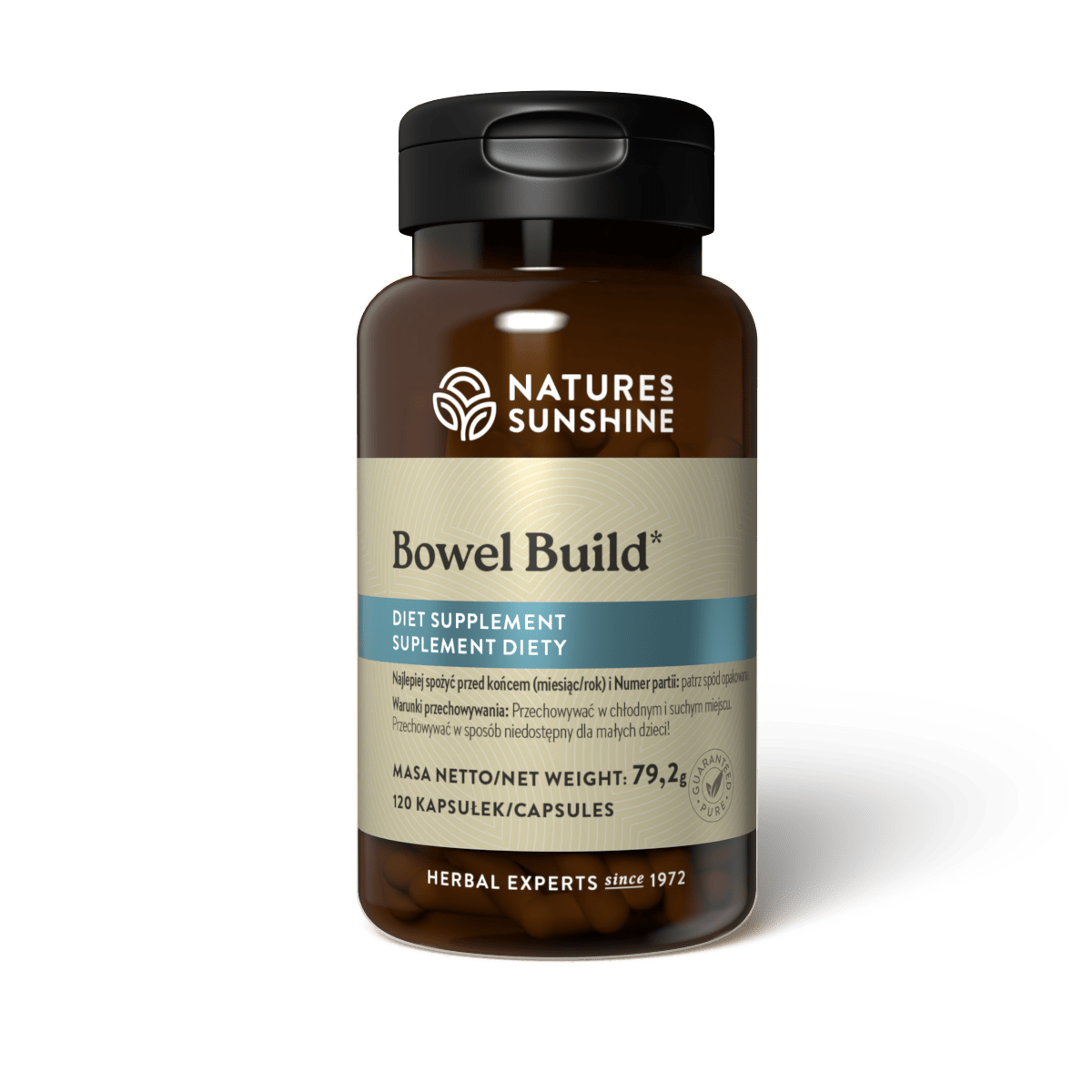 Bowel Build (120 kaps.) Nature's Sunshine NSP 1 Bowel Build (120 kaps.) Nature's Sunshine NSP