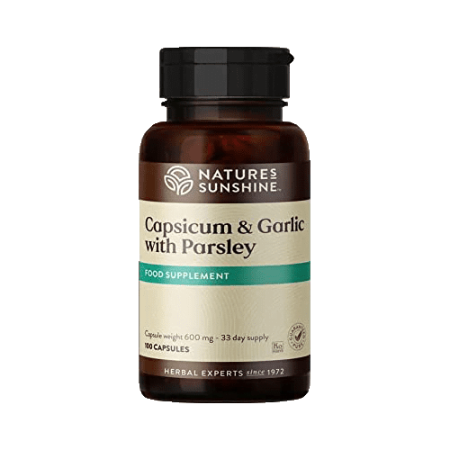 Papryka i Czosnek i Pietruszka (100 kaps.) Nature's Sunshine NSP